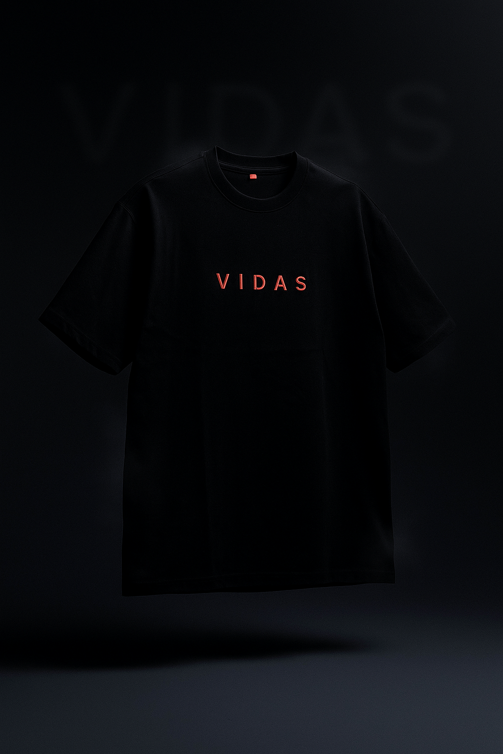 Relaxed Fit UNISEX French Terry T-Shirts 100% Premium Cotton BLACK